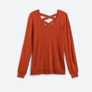 Love Ellie back detail sweater